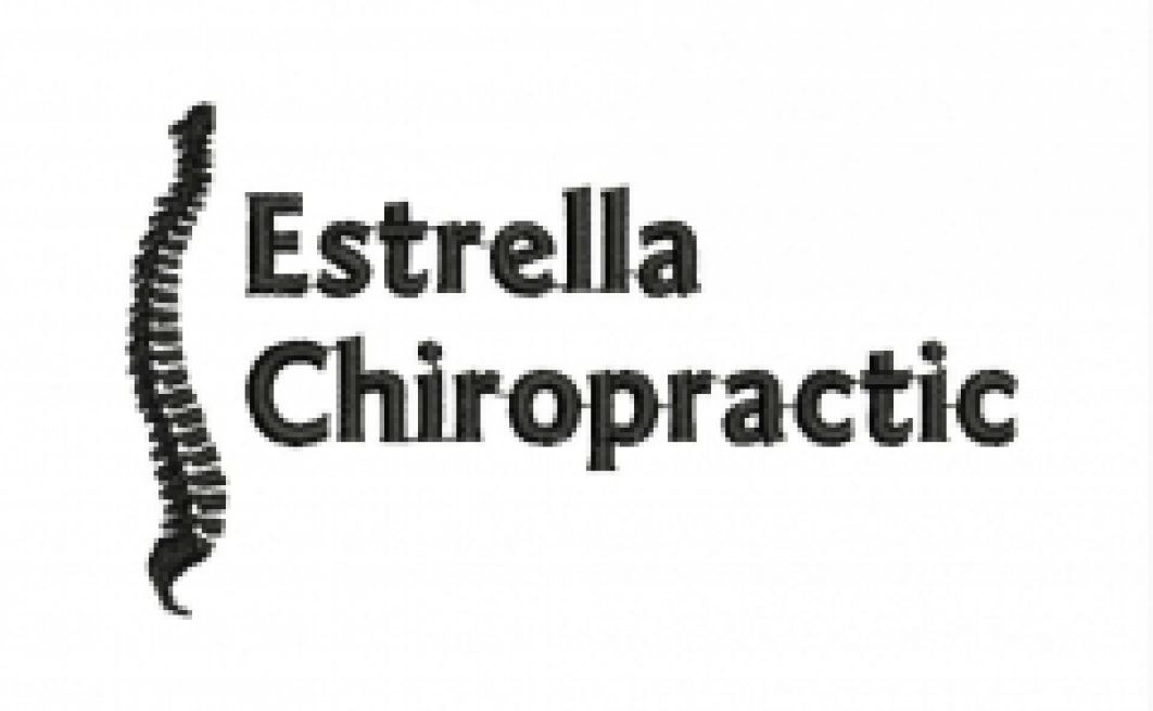 ESTRELLA CHIROPRATIC EMBROIDERED LOGO.